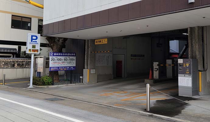 駐車場A：櫛田神社駐車場からのご案内